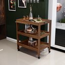 Ver imagem 1 de Carrinho Gourmet Churrasco Festa Bar Madeira