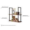 Ver imagem 6 de Conjunto Sala de Estar 4 Peças Estilo Industrial BP 15mm Demolição - Abmaza