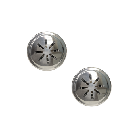 2 Nivelador Inox 304 Polido Encaixe 25mm - Acqualeste Piscinas