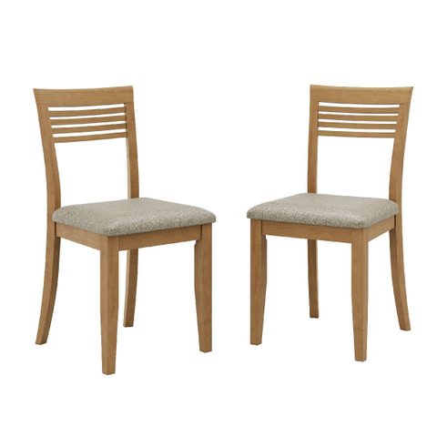 Conjunto Rubi com 2 Cadeiras Madeira Pinus Freijó - Finestra