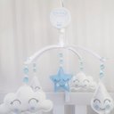 Ver imagem 1 de Mobile para Berço Musical Giratório Chuva de Amor Azul