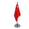 Bandeira de Mesa China com Mastro 29 Cm Altura (20x14cm) - 1