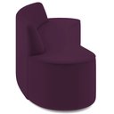 Ver imagem 6 de Sofá 4 Lugares Sala de Estar Cancún D02 Veludo Roxo 280 cm C-292 - Lyam Decor