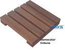 Ver imagem 1 de Deck de Madeira Modular 25x25 Cm Réguas 4 Cm com Pintura Neonx:osmocolor Imbuia Semi Tran