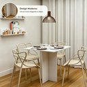 Ver imagem 5 de Mesa Dunna 77x77cm Byhouse