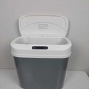 Ver imagem 2 de Lixeira Automatica Inteligente 17,5L Sensor Luxo Cozinha Banheiro Praticidade e Higiene Total para S