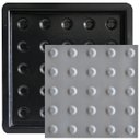Ver imagem 2 de 10 Formas Piso Tátil Alerta Abs 3d Concreto