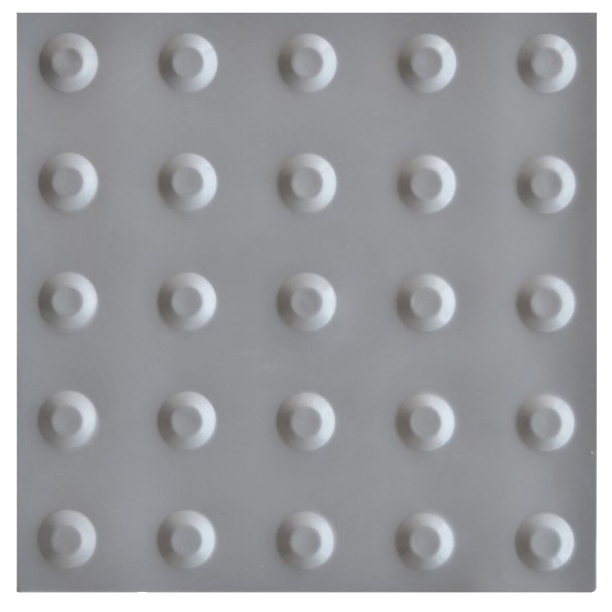 10 Formas Piso Tátil Alerta Abs 3d Concreto - 5