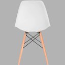 Ver imagem 6 de Kit 2 Cadeiras Charles Eames Eiffel Branco Polipropileno Cozinha Sala de Estar Jantar Mesa de Jantar