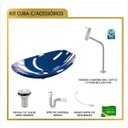 Ver imagem 4 de Kit Cuba L45 Torneira Link 1062 Metal Válvula 1 Polegada Sifão Pvc Flexível Compace