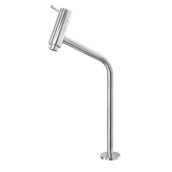 Kit Cuba L45 Torneira Link 1062 Metal Válvula 1 Polegada Sifão Pvc Flexível Compace - 8