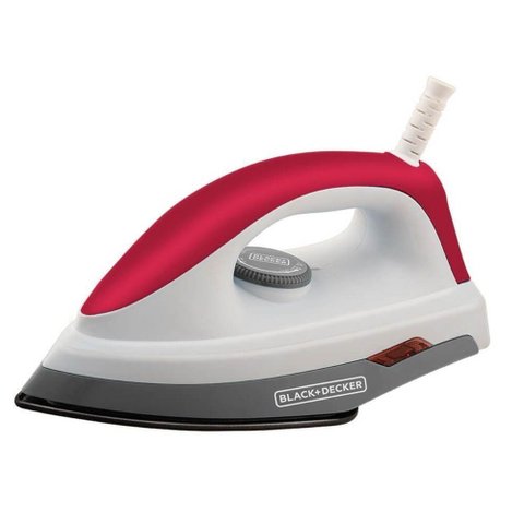 Ferro de Passar a Seco com Base Antiaderente 127 Volts - F300 - Black & Decker