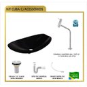 Ver imagem 3 de Cuba Canoa L45w com Torneira Link e Válvula 7/8 com Sifão e Flexível Compace