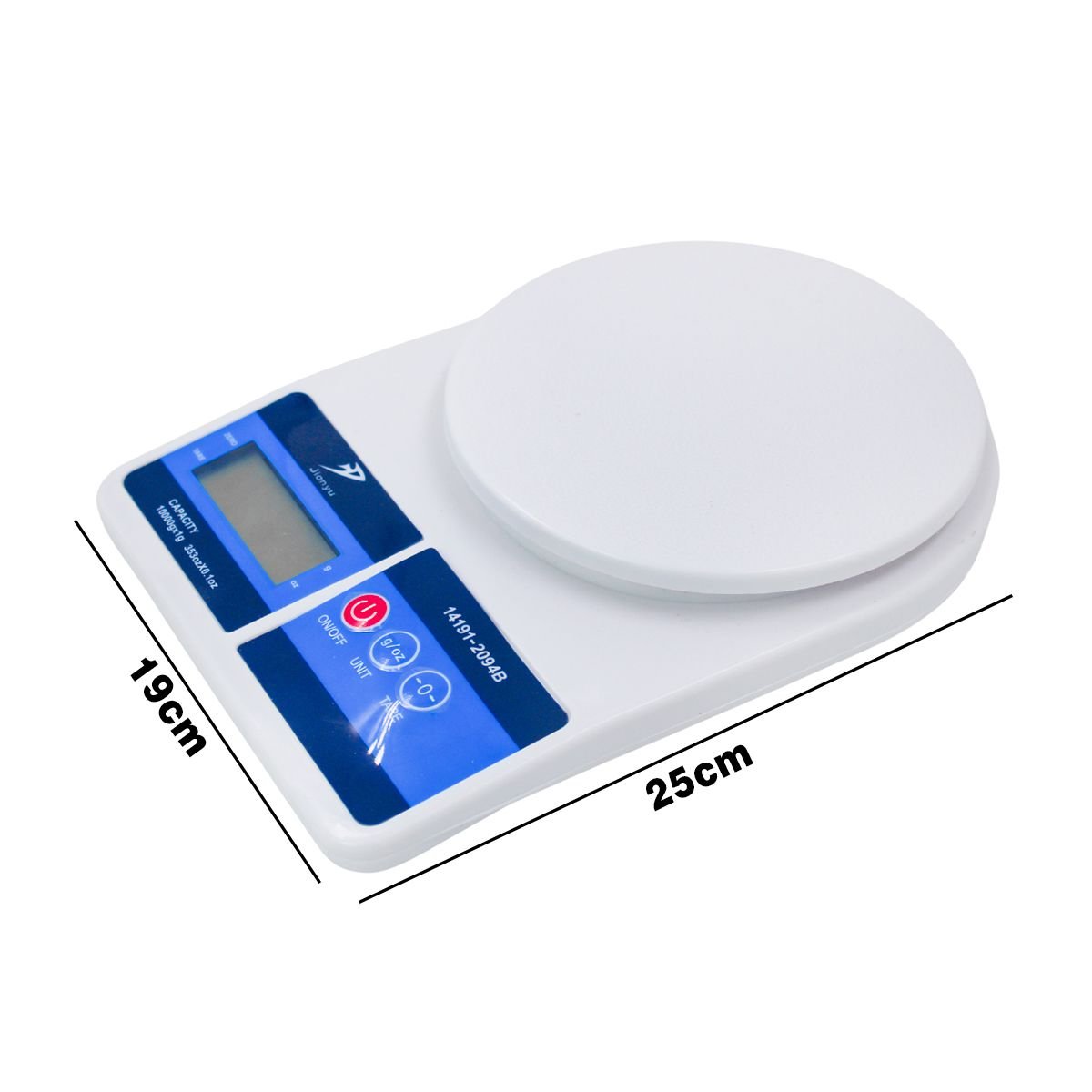Balança de Precisão Digital 10kg Nutrição Dieta Cozinha - 4