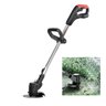 Cortador Aparador de Grama Planta Gramado Portatil Sem Fio Jardim Quintal Erva Daninha Galho Limpeza - 1