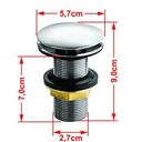 Ver imagem 4 de Kit Cuba L45 Torneira Link 1062 Metal Válvula Click 1 Polegada G Sifão Pvc Flexível Compace