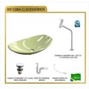 Ver imagem 6 de Kit Cuba L45 Torneira Link 1062 Metal Válvula Click 1 Polegada G Sifão Pvc Flexível Compace