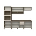 Ver imagem 5 de Cozinha Modulada Completa 05 Peças 100% MDF com Torre Quente Connect