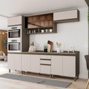 Ver imagem 1 de Cozinha Modulada Completa 05 Peças 100% MDF com Torre Quente Connect