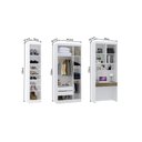 Ver imagem 4 de Quarto Home Office com Guarda Roupas e Bancada de Estudos Alpes Luciane Móveis