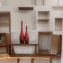 Ver imagem 5 de Vasos Decorativos de Mesa Garrafas Tulipa Vermelho Vulcano Joelma Decorações