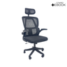 Cadeira de Escritório Presidente Executiva Oficial Legacy - Preto + E-book - 2