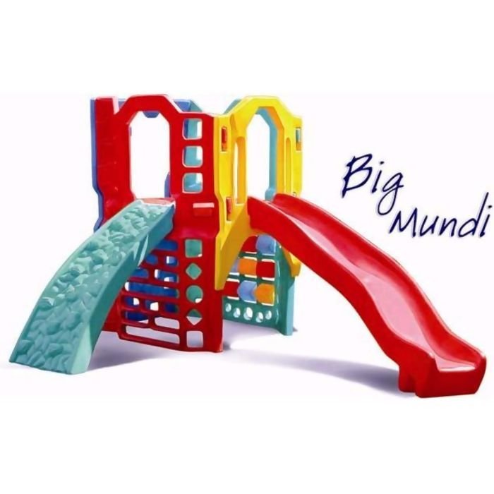 Playground Big Mundi c/ Escorregador e Escalada - Mundo Azul - 5