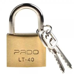 Cadeado em Latão Lt 40 C/ 2 Chaves - Pado - 2