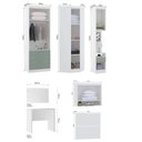 Ver imagem 4 de Quarto de Canto Solteiro com Guarda Roupas Cabeceira e Escrivaninha Alpes Luciane Móveis