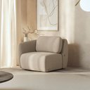 Ver imagem 1 de Sofá Modular 80cm com Braço Esquerdo Orla CabeCasa MadeiraOriginals