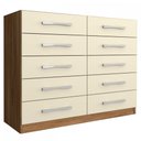 Ver imagem 3 de Cômoda Vitoria 10 Gavetas - Panorama Móveis
