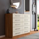 Ver imagem 1 de Cômoda Vitoria 10 Gavetas - Panorama Móveis