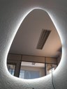Ver imagem 3 de Espelho orgânico iluminado com led frio 55x77cm TOUCH