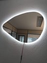 Ver imagem 6 de Espelho orgânico iluminado com led frio 55x77cm TOUCH