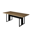 Ver imagem 1 de Mesa Reunião Retang Atc30 2,00 X 0,90 Pé Quadro Macadamia/pr