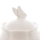 Ver imagem 5 de Bule Porcelana Lyor Branco 1l New Bone Butterfly Flower Mesa Posta Café Chá