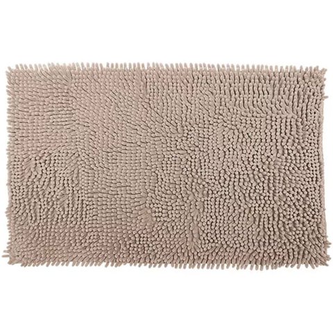 Tapete Popcorn Antiderrapante 50x70cm Marrom
