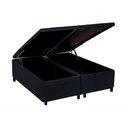 Ver imagem 1 de Cama Box Baú King Universal Courano Black (193x203x35) - Costa Rica