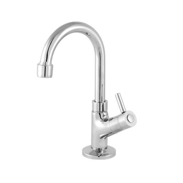 Kit Cuba Q39 Torneira 1198 Metal Válvula 1 Polegada Sifão Pvc Flexível Compace - 4