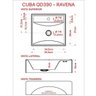 Kit Cuba Q39 Torneira 1198 Metal Válvula 1 Polegada Sifão Pvc Flexível Compace - 8