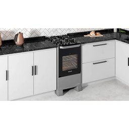 Fogão Suggar Best Glass 4 Queimadores Mesa Vidro Prata Inox Fgvbg410prix Bivolt - 6