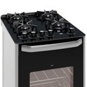 Ver imagem 4 de Fogão Suggar Best Glass 4 Queimadores Mesa Vidro Prata Inox Fgvbg410prix Bivolt