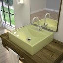 Ver imagem 1 de Kit Cuba Q39 Torneira 1198 Metal Válvula 1 Polegada Sifão Pvc Flexível Compace