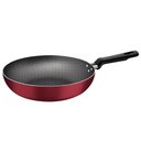 Ver imagem 7 de Jogo Frigideira Funda 28cm Omeleteira Dupla 20cm Tramontina Loreto Alumínio Antiaderente Vermelho