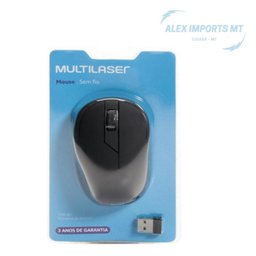 Mouse Sem Fio Multilaser Pra Compuatdor Design Ergonomico - 2