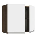 Ver imagem 6 de Armário de Cozinha Aéreo 80 cm 2 Portas Rustic/Branco Glamy Madesa