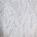 Ver imagem 1 de Papel de Parede Poet Chart 5 Luxo Folhas Cinza