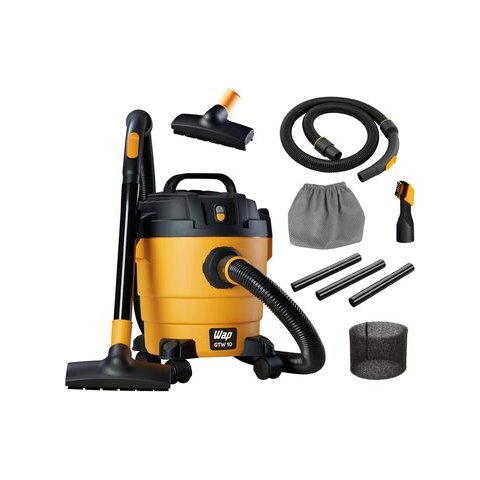 Aspirador de Pó e Água Wap Gtw 10 1400w 140mbar Compacto e Robusto com Soprador 127v