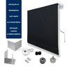 Kit para Toldo Retratil + Lona de 2,50l X 1,50a:preto - 1