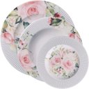 Ver imagem 1 de Kit Jogo Prato Raso Fundo Sobremesa 30pçs 10 Pessoas Ornatta